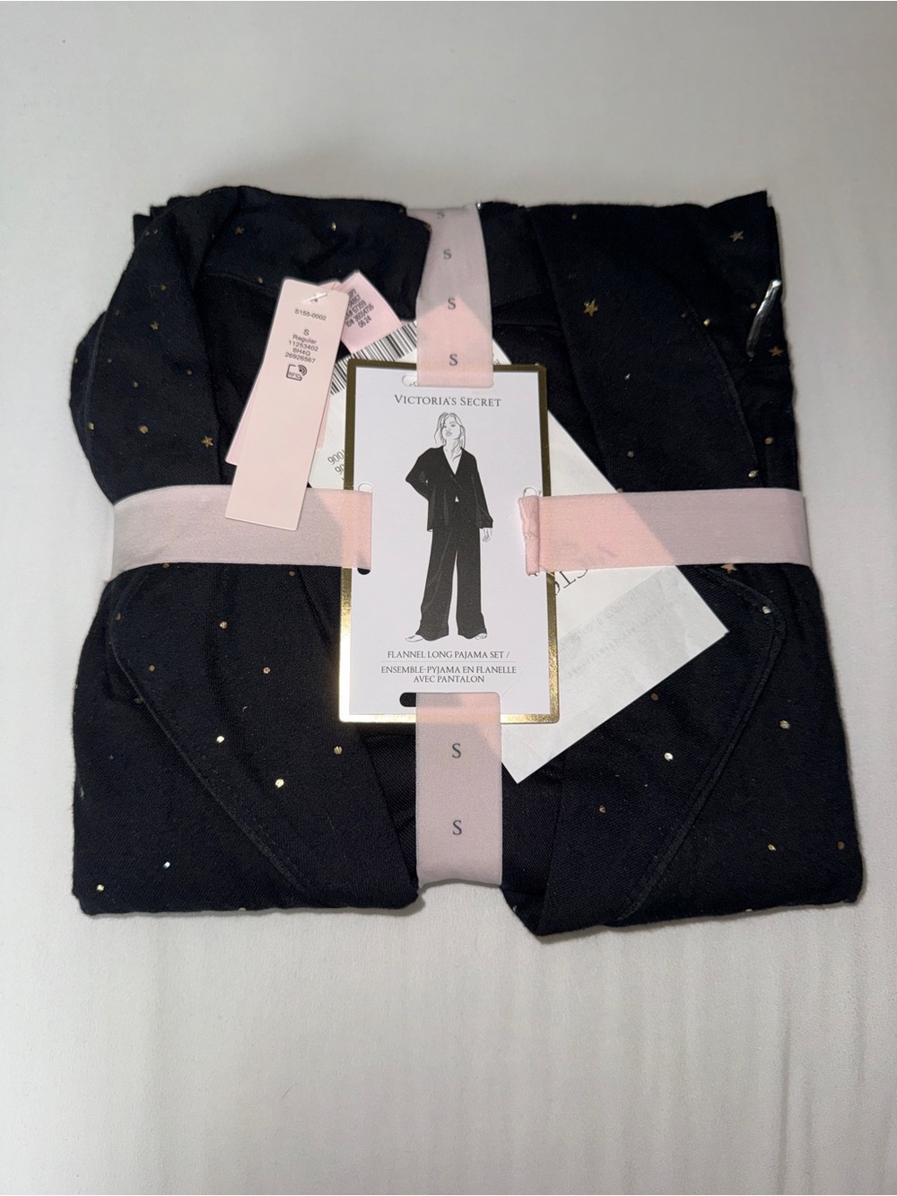 Victoria’s Secret Women’s Flannel Pajama Set, Size S, NWT
